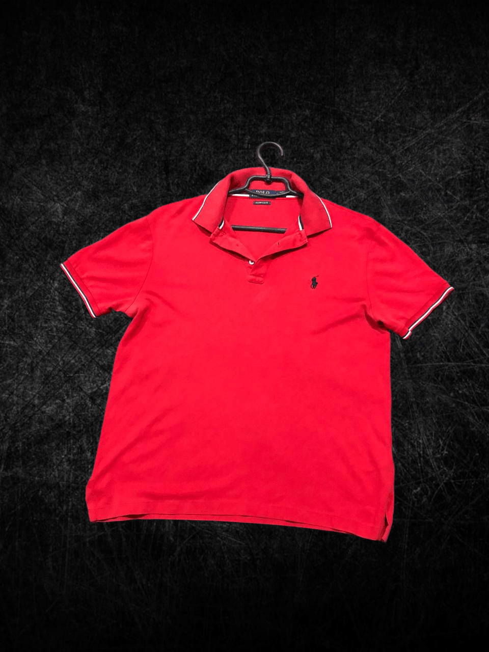 Polo Ralph Lauren Logo Polo Ralph Lauren Custom Slim FIt Red T-Shirt Size US S / EU 44-46 / 1 - 1 Thumbnail