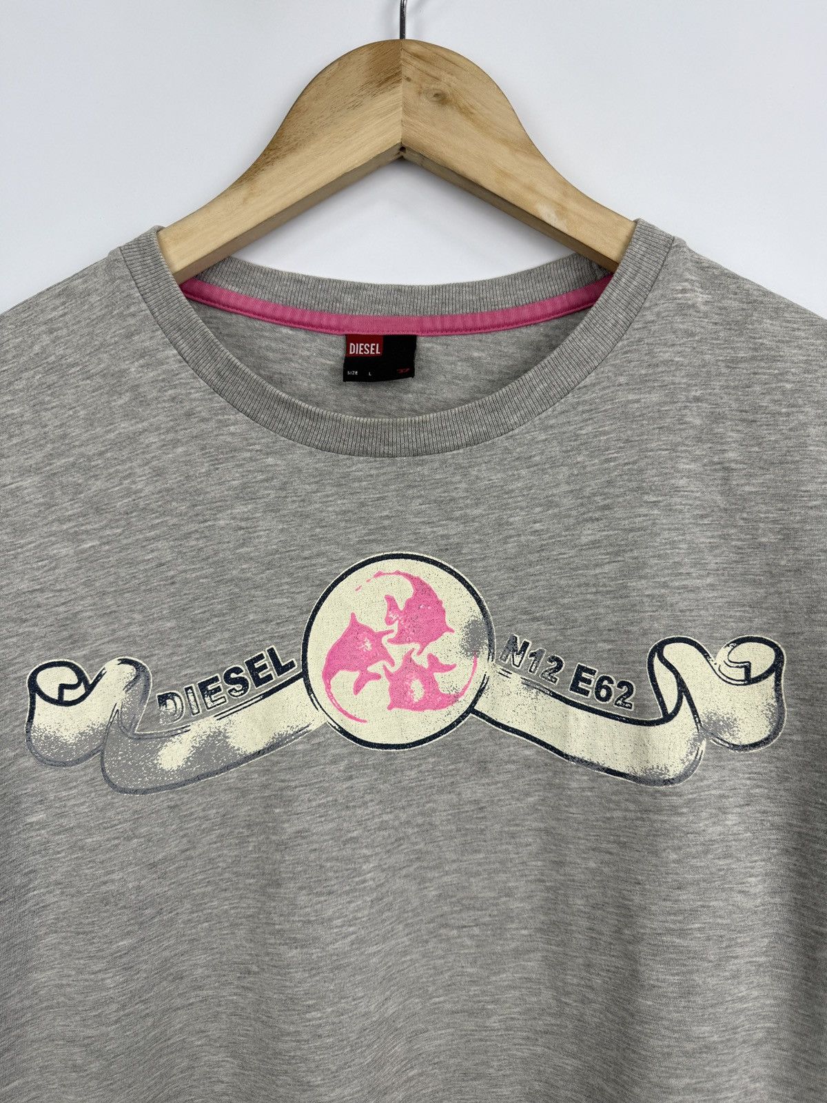 Diesel 🇺🇸 Vintage 90s Diesel Yin Yang T-Shirt Retro Rare Hype Y2K Size US M / EU 48-50 / 2 - 4 Thumbnail