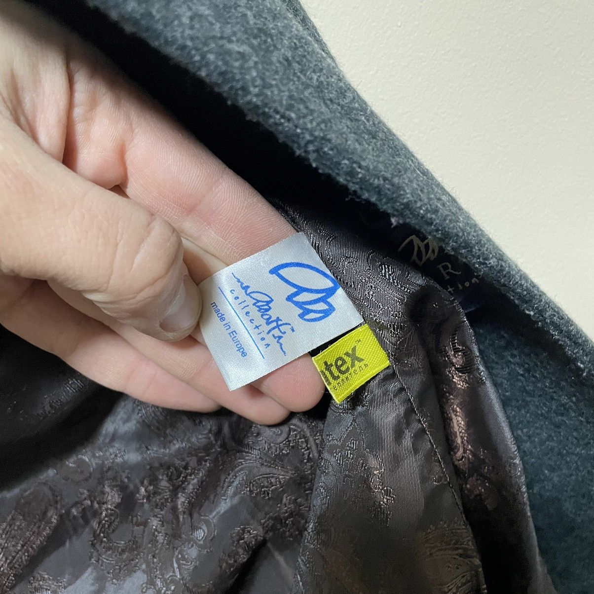 If Six Was Nine × Le Grande Bleu (L.G.B.) × Tornado Mart Angora Mart Japanese Egoist Hairy Fur Coat Jacket blazer Size XL / US 12-14 / IT 48-50 - 8 Thumbnail