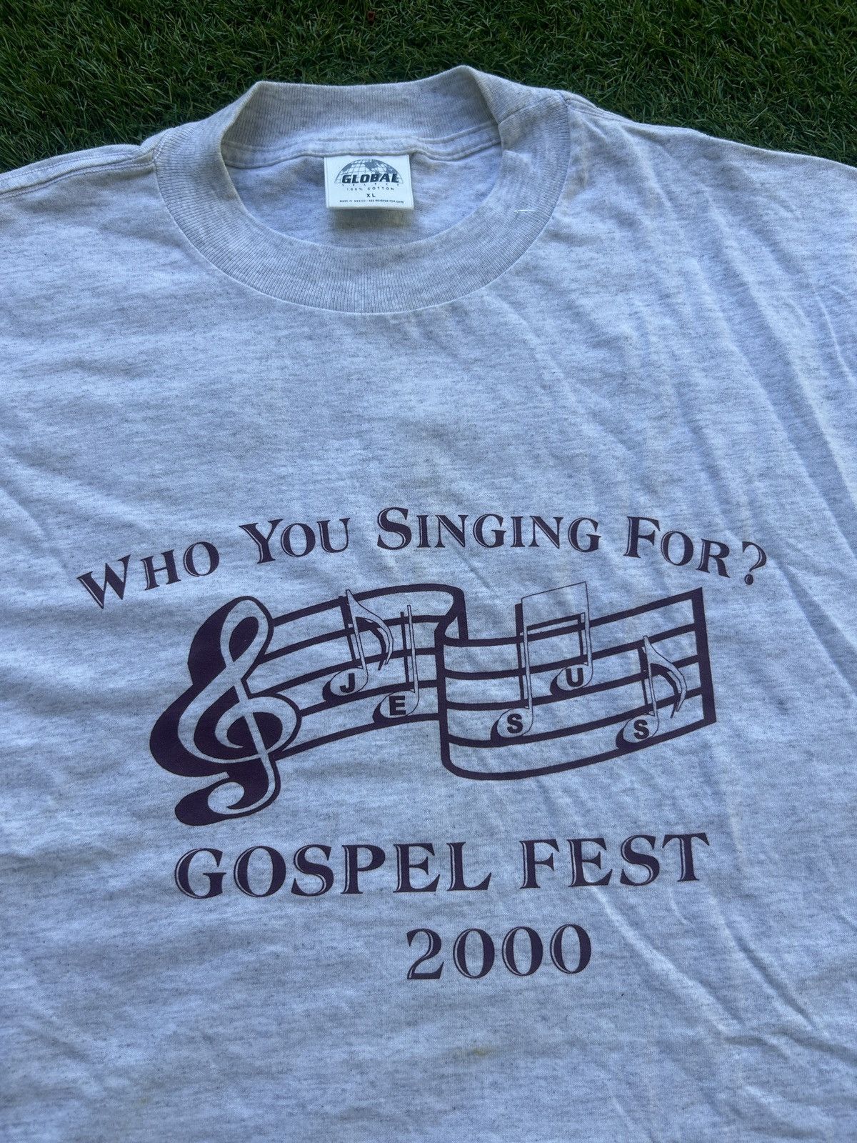 Vintage Vintage 2000 Gospel T Shirt Size US XL / EU 56 / 4 - 2 Thumbnail