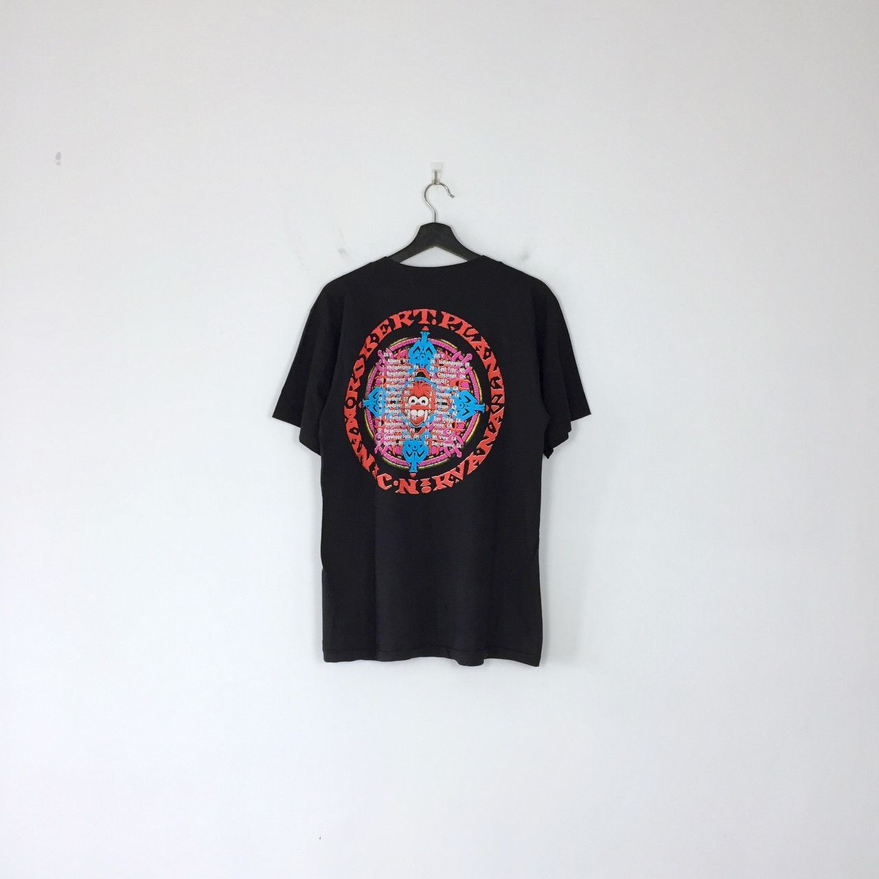 Vintage VINTAGE 1990 ROBERT PLANT MANIC NIRVANA TEE Size US L / EU 52-54 / 3 - 2 Thumbnail