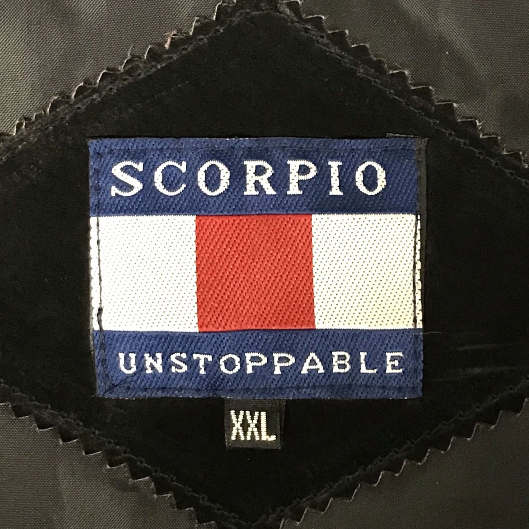 Vintage VINTAGE XXL Scorpio Unstoppable Men Black Suede Leather Adjustable Snap Button-Up Vest Vest II? Size US XXL / EU 58 / 5 - 3 Thumbnail