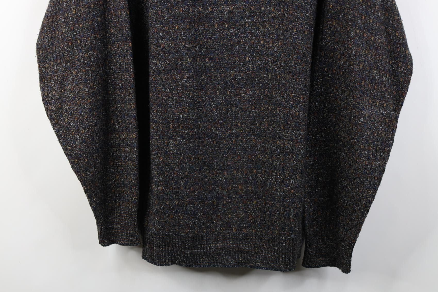 Vintage Vintage 90s Streetwear Fleck Knit Crewneck Sweater USA Size US XL / EU 56 / 4 - 3 Thumbnail