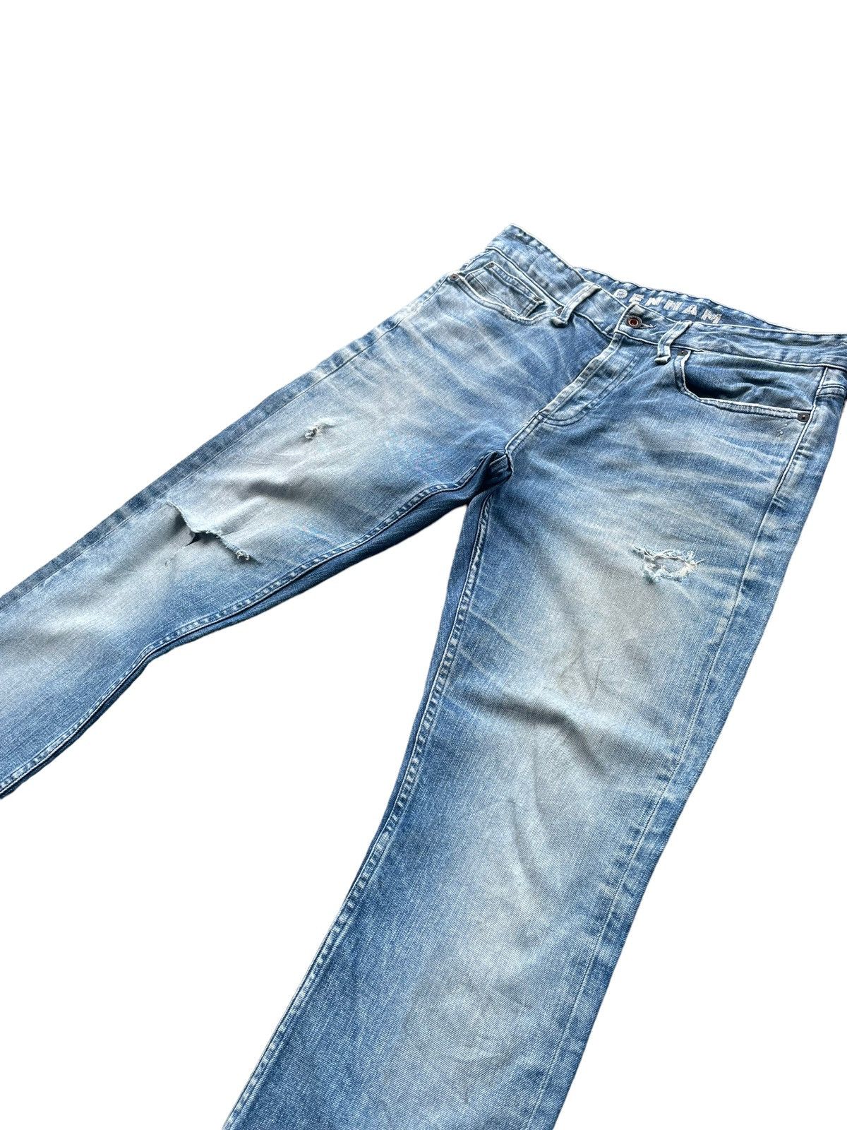 Denham Razor Slim Fit Distresed Denim