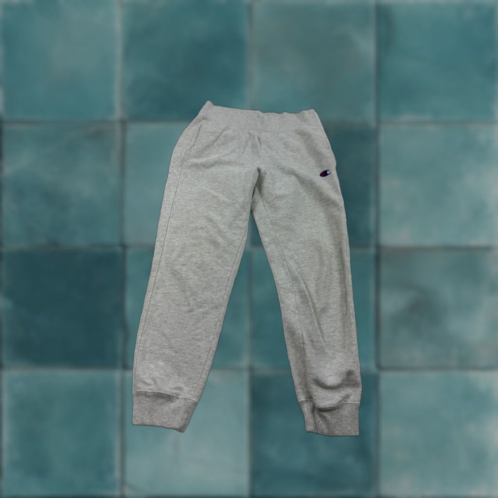 Champion CHAMPION Sweatpants Womens Medium Gray Heather Lined Fleece Activewear Tapered Size 32" / US 10 / IT 46 - 1 Thumbnail