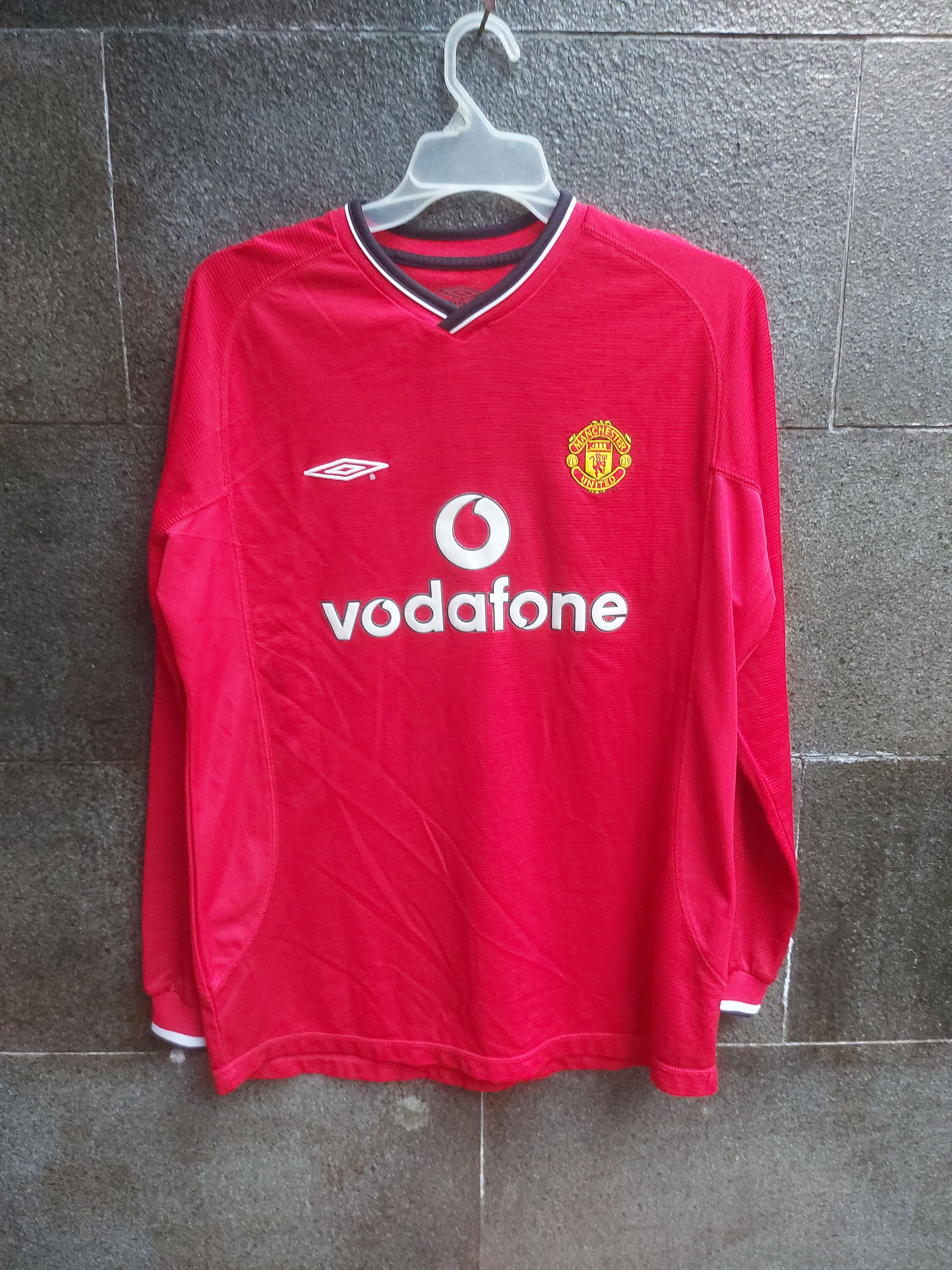 Umbro x vintage jersey manchester united 2001+goldpatch