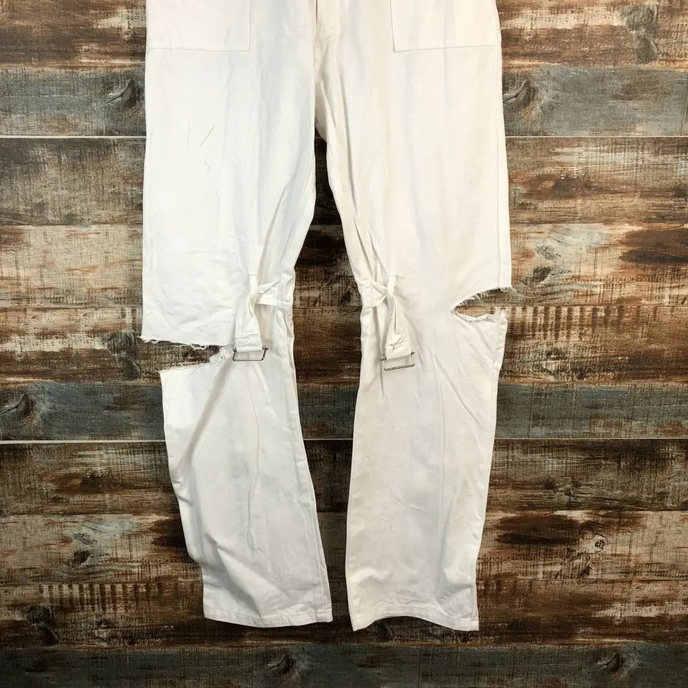 Japanese Brand D Super Lover Distressed ripped punk cargo Pants #A2485 Size US 28 / EU 44 - 14 Thumbnail