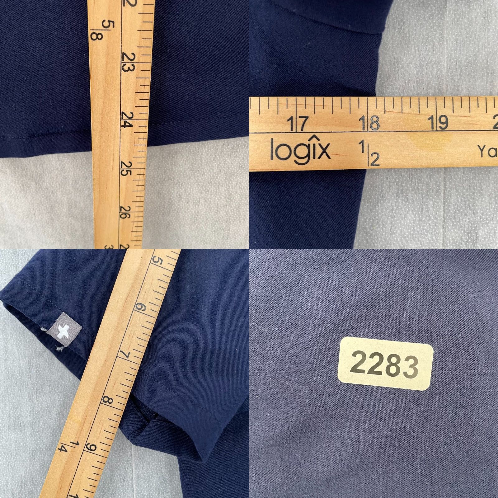 Vintage Figs Scrubs Shirt Womens Extra Small Technical Collection Ladies XS Blue Top Size XS / US 0-2 / IT 36-38 - 8 Thumbnail