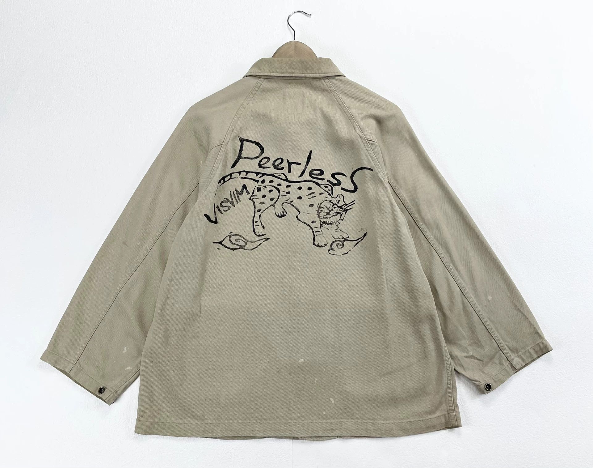 Visvim Visvim Potomac Coverall HP Tiger Oil Stain Workwear Jacket Size US M / EU 48-50 / 2 - 2 Thumbnail
