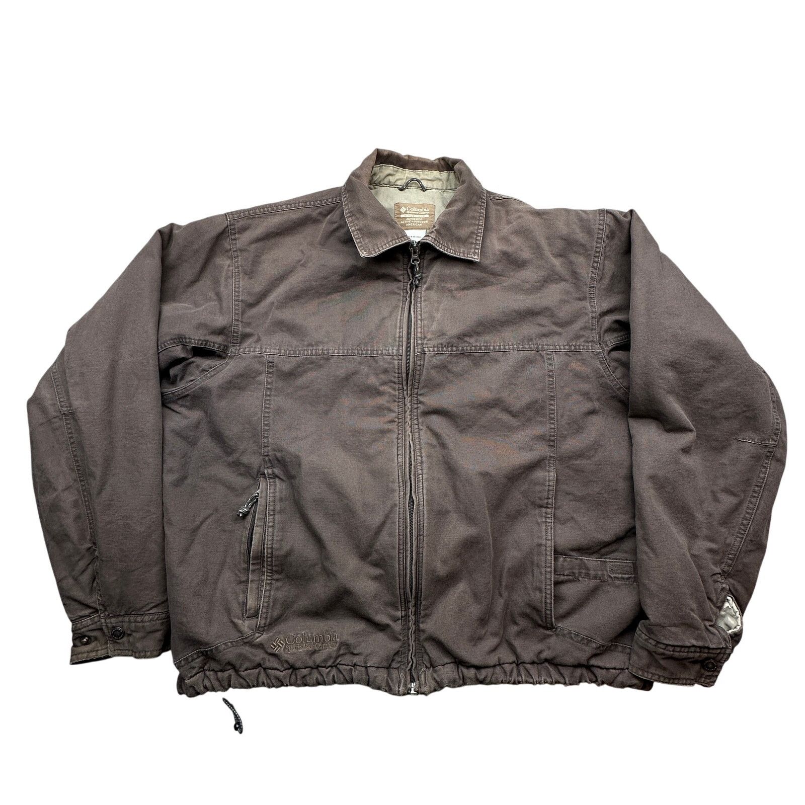 Columbia VTG Columbia Insulated Quilt Lined Jacket Men Large Bomber Size US L / EU 52-54 / 3 - 1 Thumbnail