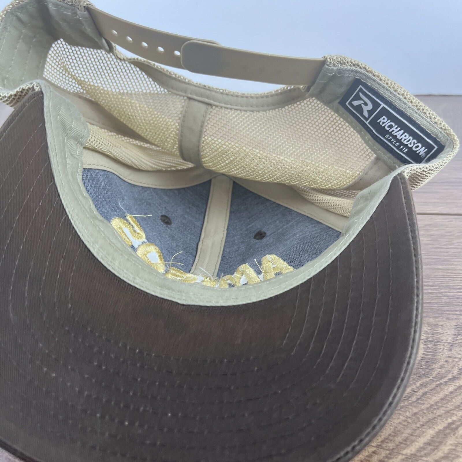 Other Amigos Hat Amigo Tan Brown Hat Adjustable Adult Size Hat Cap Size ONE SIZE - 11 Thumbnail