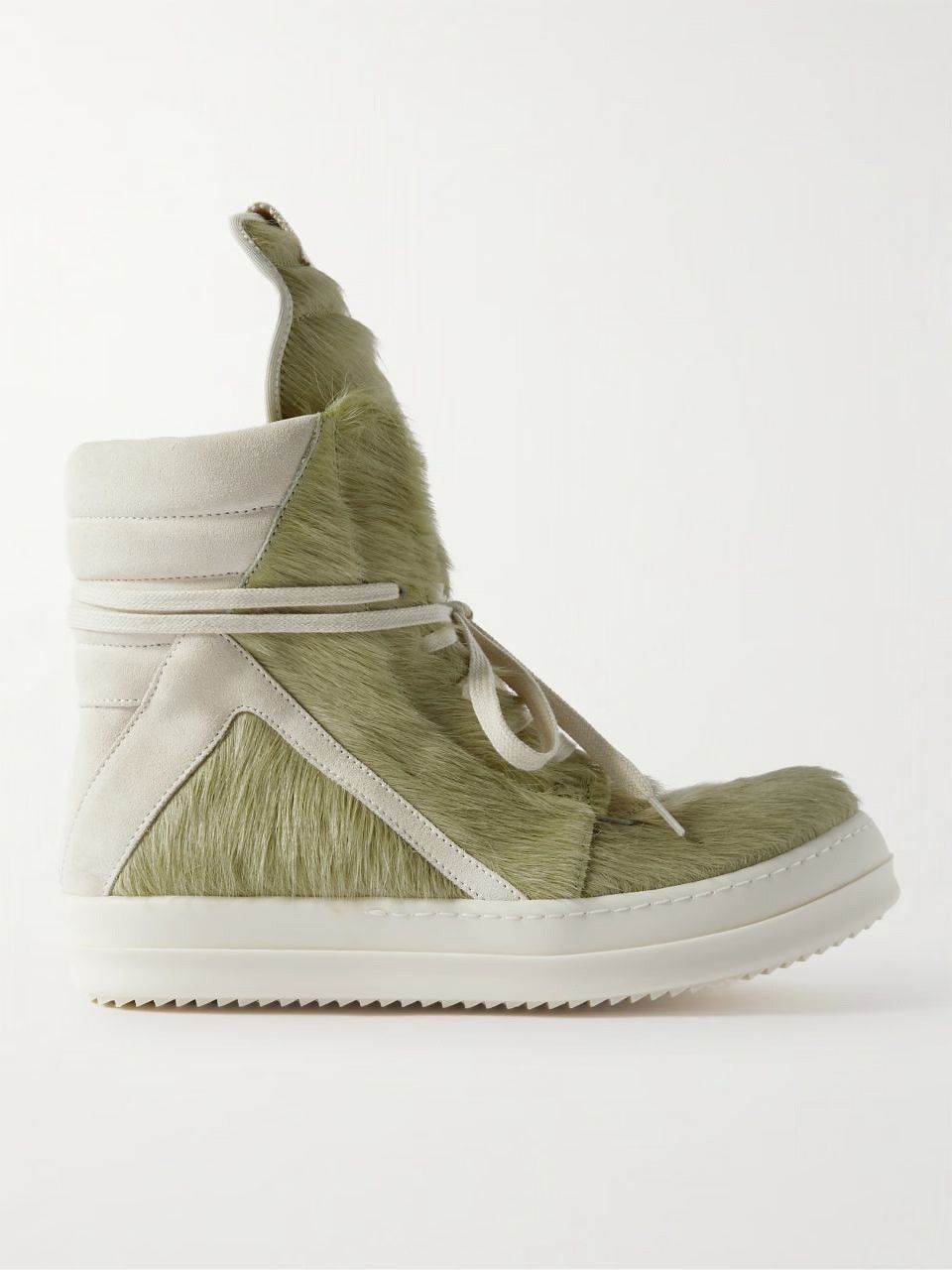 Rick Owens Rick Owens Geobasket Pony Hair Luxor Dirty Acid Size US 11 / EU 44 - 1 Thumbnail