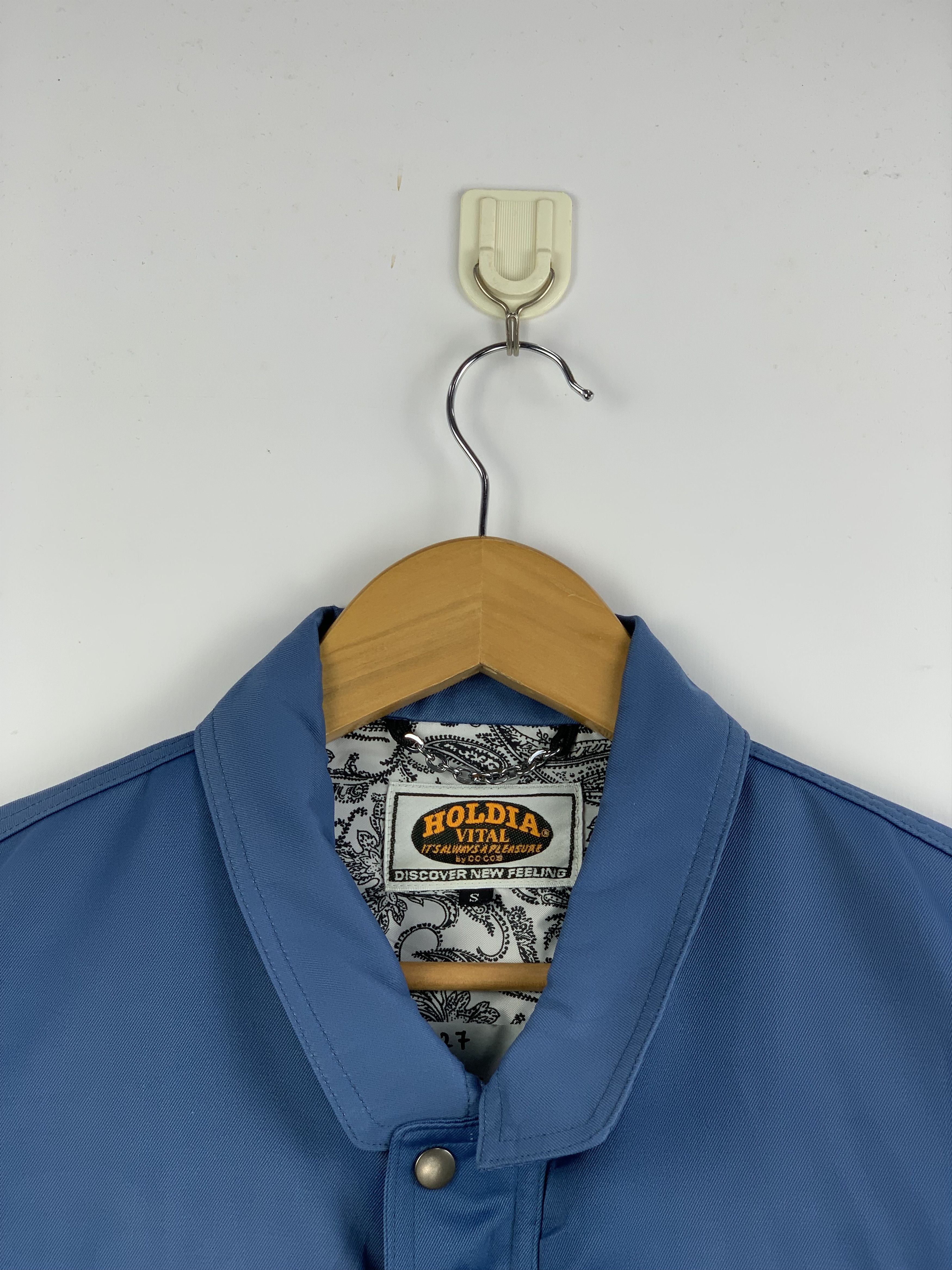 Japanese Brand Vintage 90s Japanese Brand Worker Denim Jacket J1627 Size US S / EU 44-46 / 1 - 6 Thumbnail
