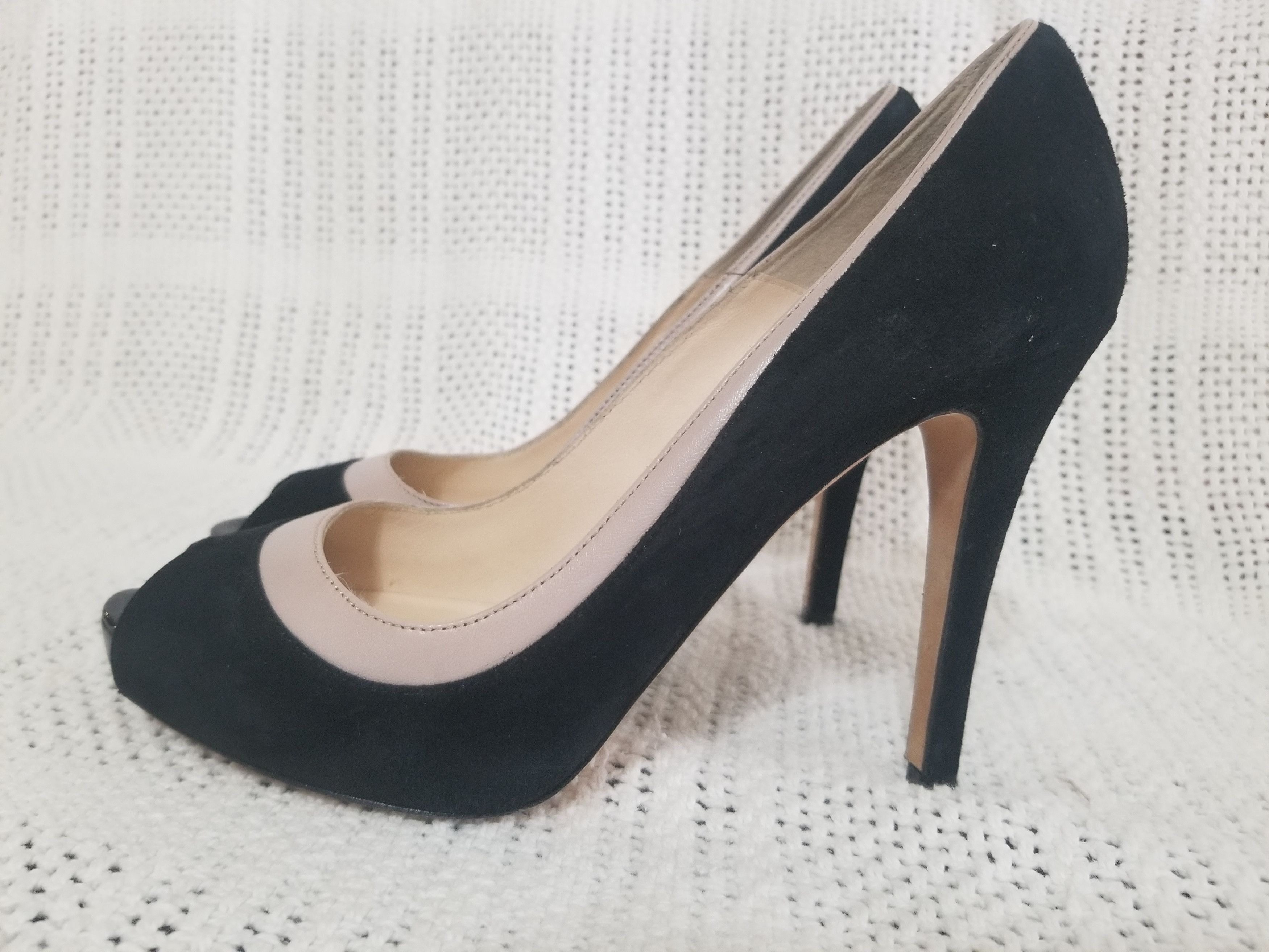LK Bennett peeptoe open toe Size US 7 / IT 37 - 4 Thumbnail