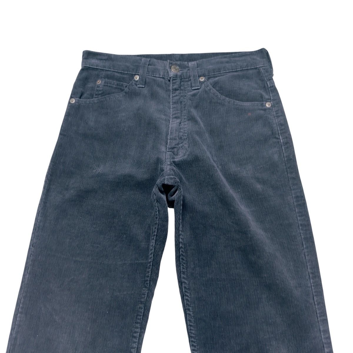 Levi's Vintage 90s Levis 517 Navy Corduroy Flare Jeans Size US 29 - 3 Thumbnail