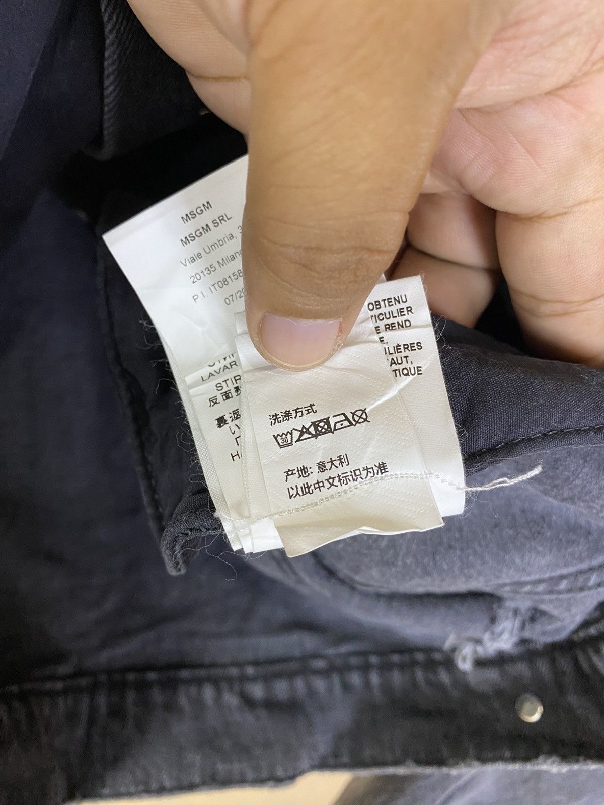 MSGM MSGM italy - Crushed/Destroyed Denim jacket Size M / US 6-8 / IT 42-44 - 15 Thumbnail