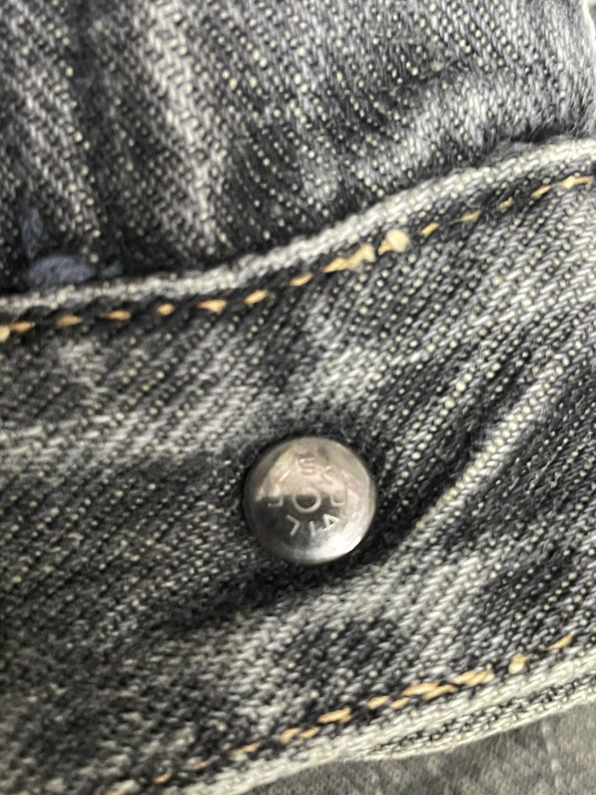 Bape Vintage Bape Busy Works Selvedge Distresed Denim Size US 31 - 19 Thumbnail