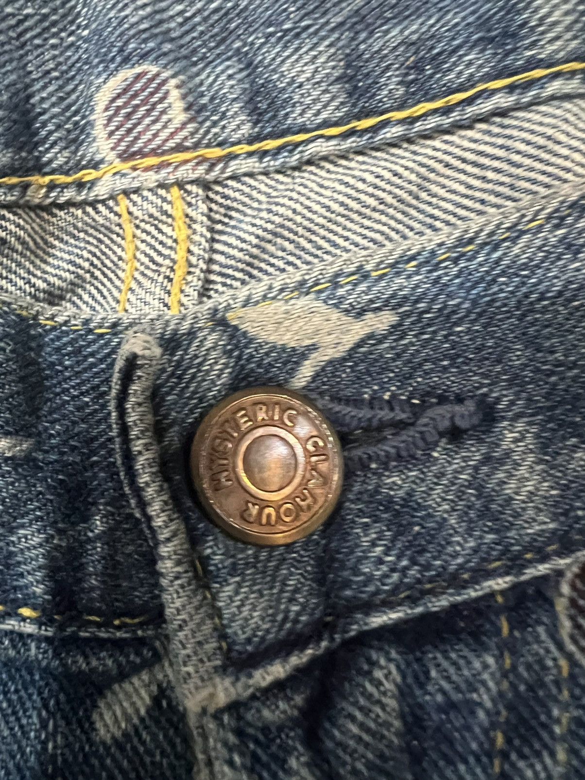 Hysteric Glamour vintage Hysteric Glamour "Kinky" cherry monogram jeans Size US 30 / EU 46 - 6 Thumbnail