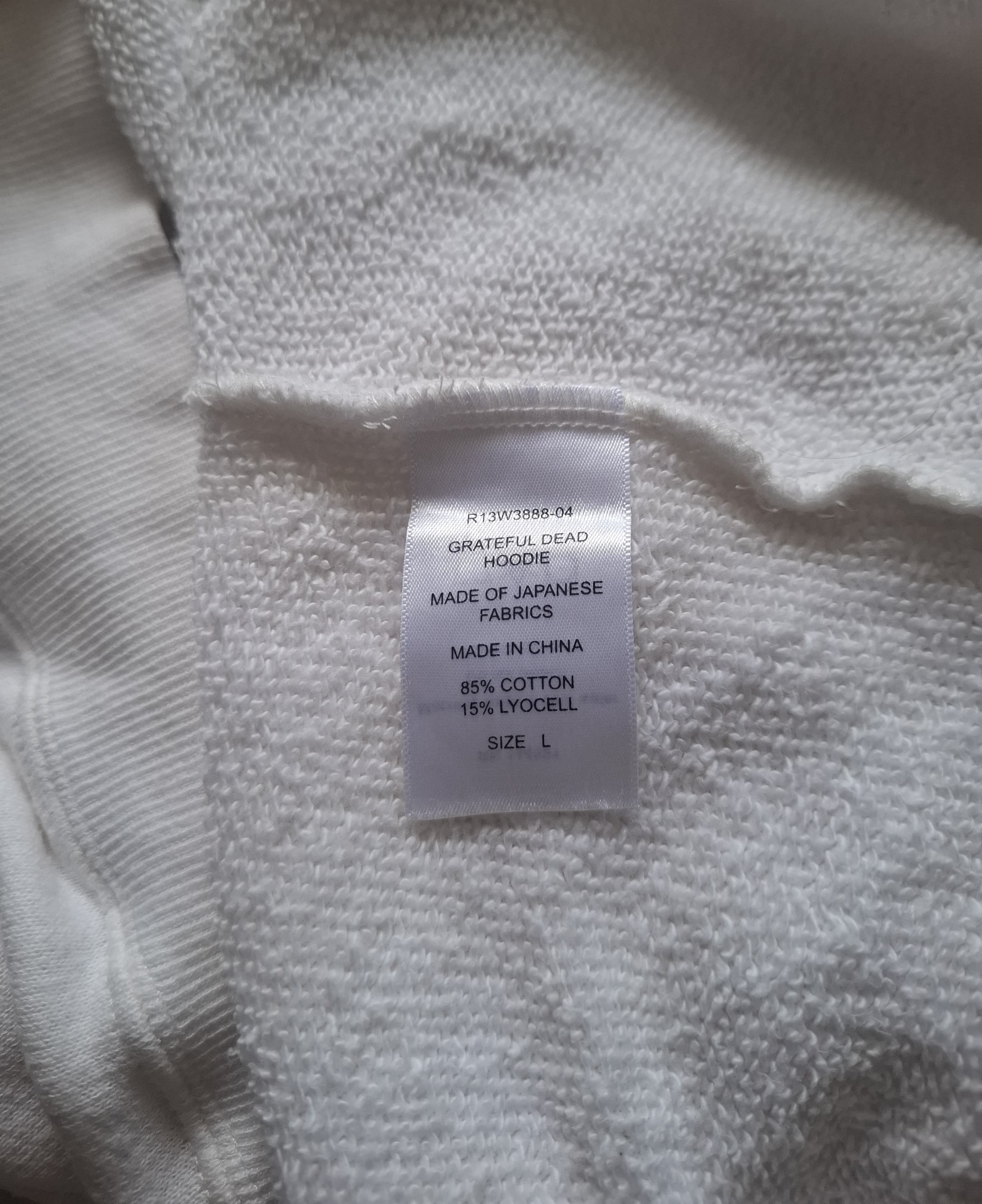 R13 Grateful Dead slogan print oversized Hoodie -R13 Size US L / EU 52-54 / 3 - 5 Thumbnail