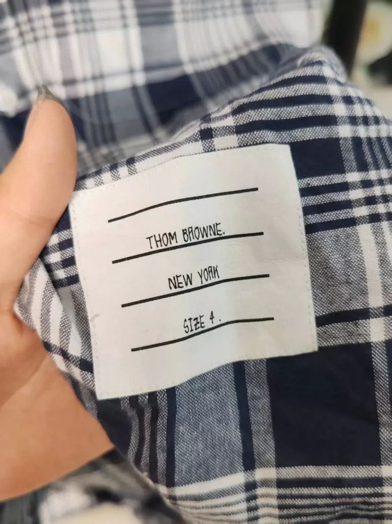 Thom Browne Thom Browne Rainbow striped shirt Size US XL / EU 56 / 4 - 5 Thumbnail