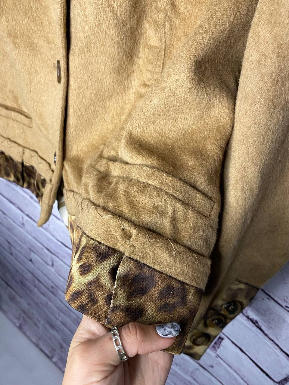 Other Womens Vintage Luxury Blazers Leopard print Size L / US 10 / IT 46 - 3 Thumbnail