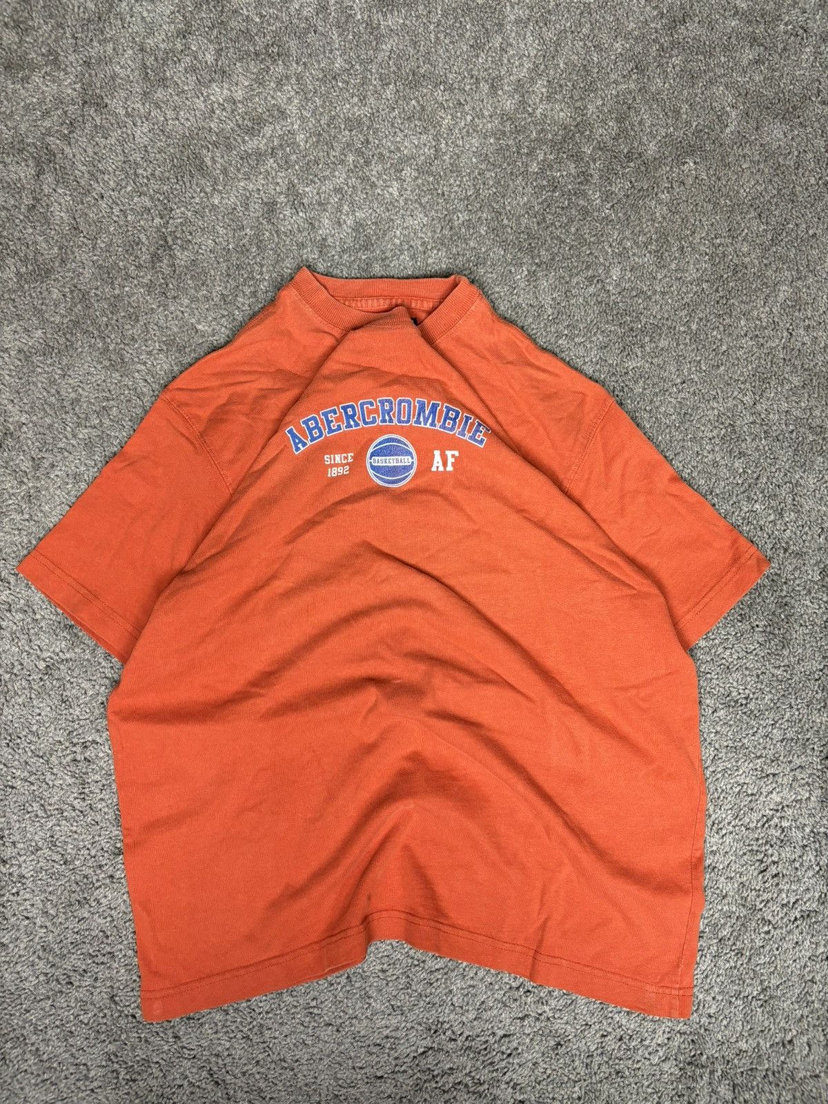 Abercrombie & Fitch Y2k orange abercrombie Tshirt Size US L / EU 52-54 / 3 - 1 Thumbnail