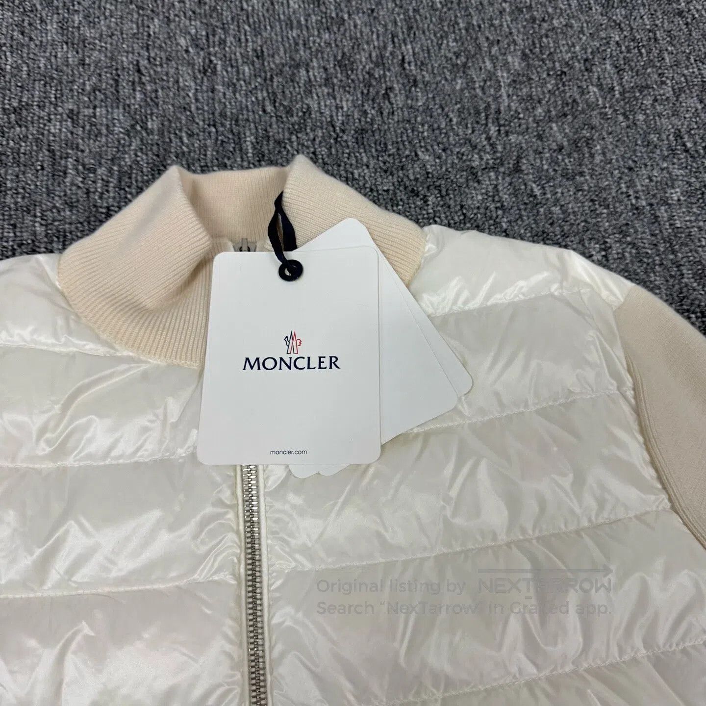 Moncler Moncler Cardigan knit patchwork down jacket coat| Size US S / EU 44-46 / 1 - 4 Thumbnail