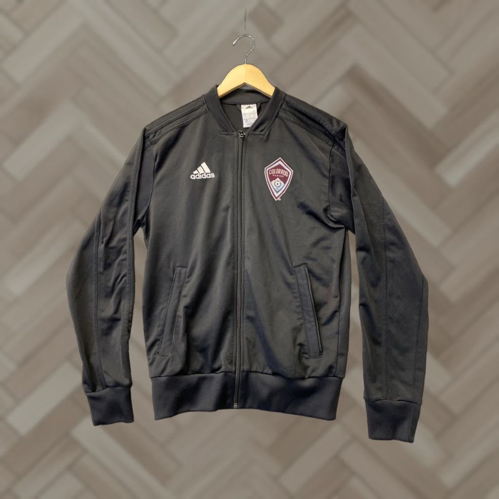 Adidas Adidas Colorado Rapids Jacket Men's S Black Track Top 80s Mens Size US S / EU 44-46 / 1 - 1 Thumbnail