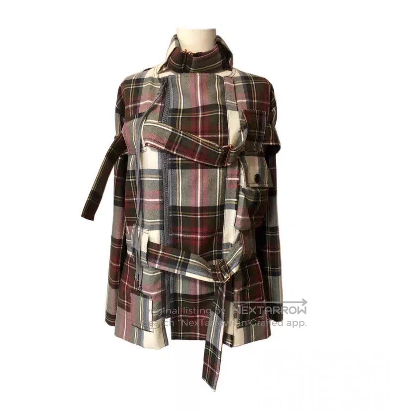 Vivienne Westwood Vivienne Westwood Plaid tie belt binding jacket Size XS / US 0-2 / IT 36-38 - 3 Thumbnail