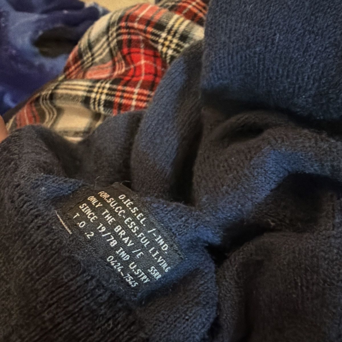 Diesel Vintage Navy Diesel Sweater Size US S / EU 44-46 / 1 - 5 Thumbnail