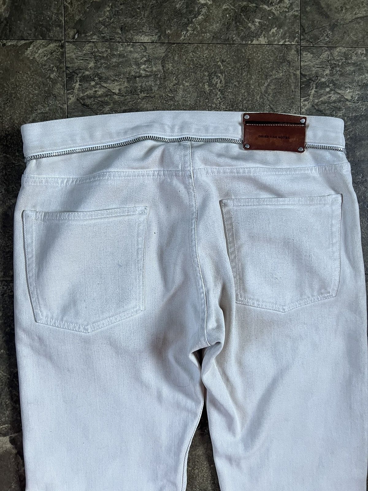 Dries Van Noten Dries Van Noten Back Zip Denim Size US 30 / EU 46 - 7 Thumbnail