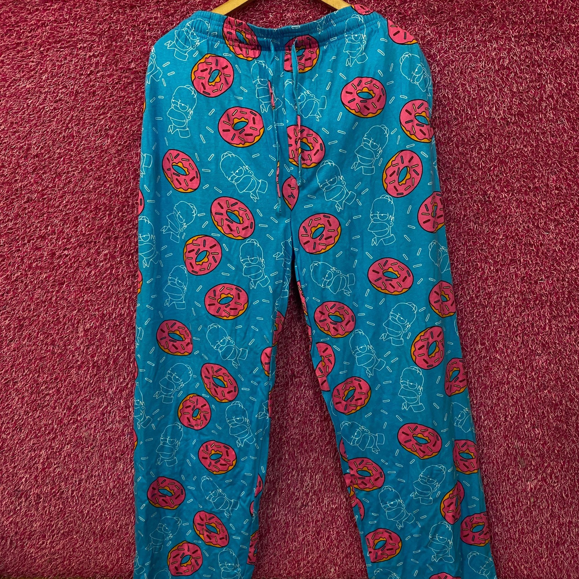 The Simpsons The Simpsons Homer Simpson Donuts Sleep Pants size XXL Size US 26 / EU 42 - 1 Thumbnail