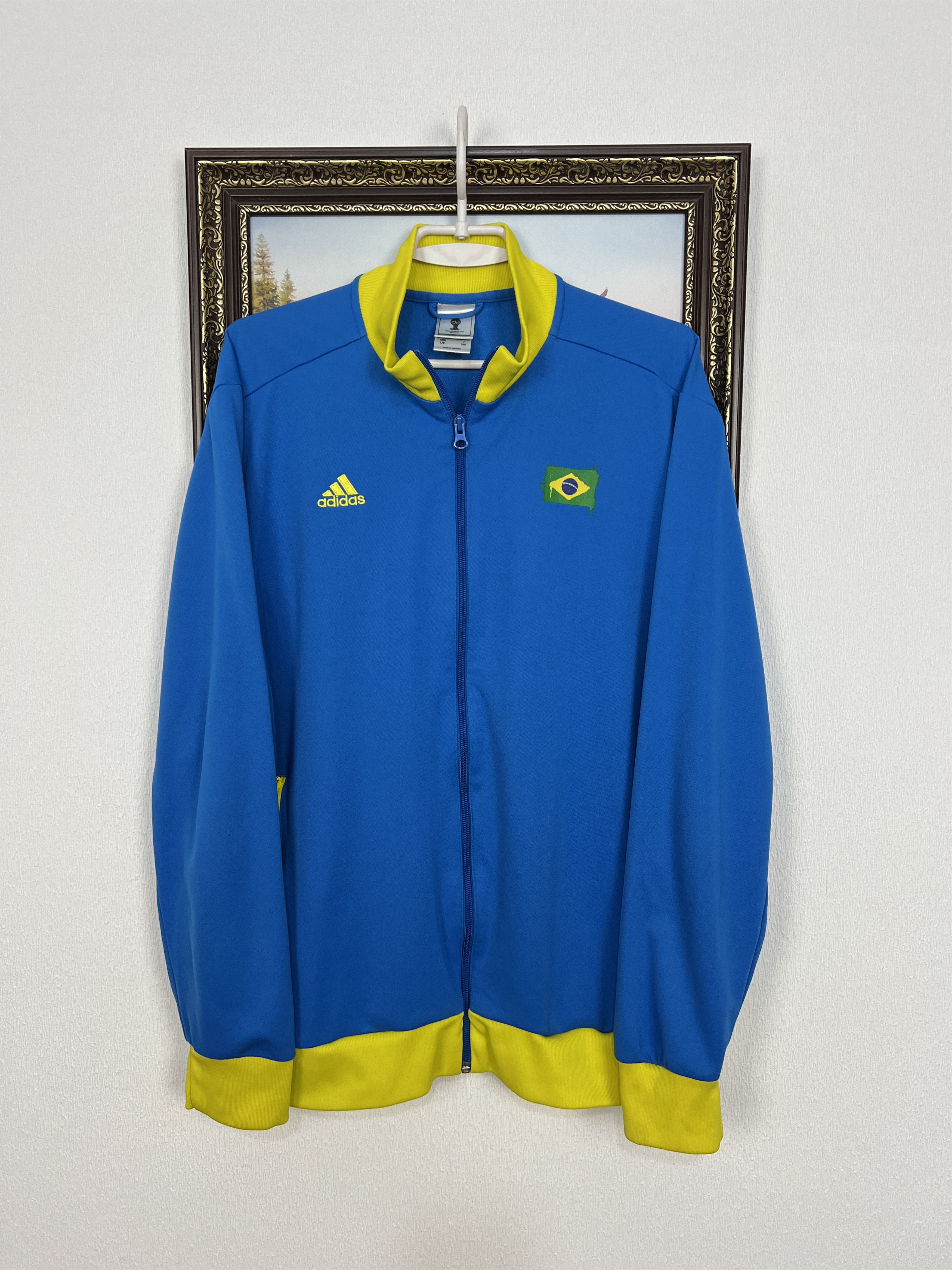 Adidas Brazil Jacket World Cup | Grailed