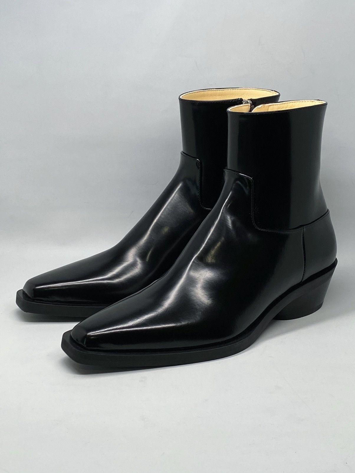 Proenza Schouler Proenza Schouler Bronco 40MM Calfskin Ankle Boots size 37.5 Size US 7.5 / IT 37.5 - 1 Thumbnail
