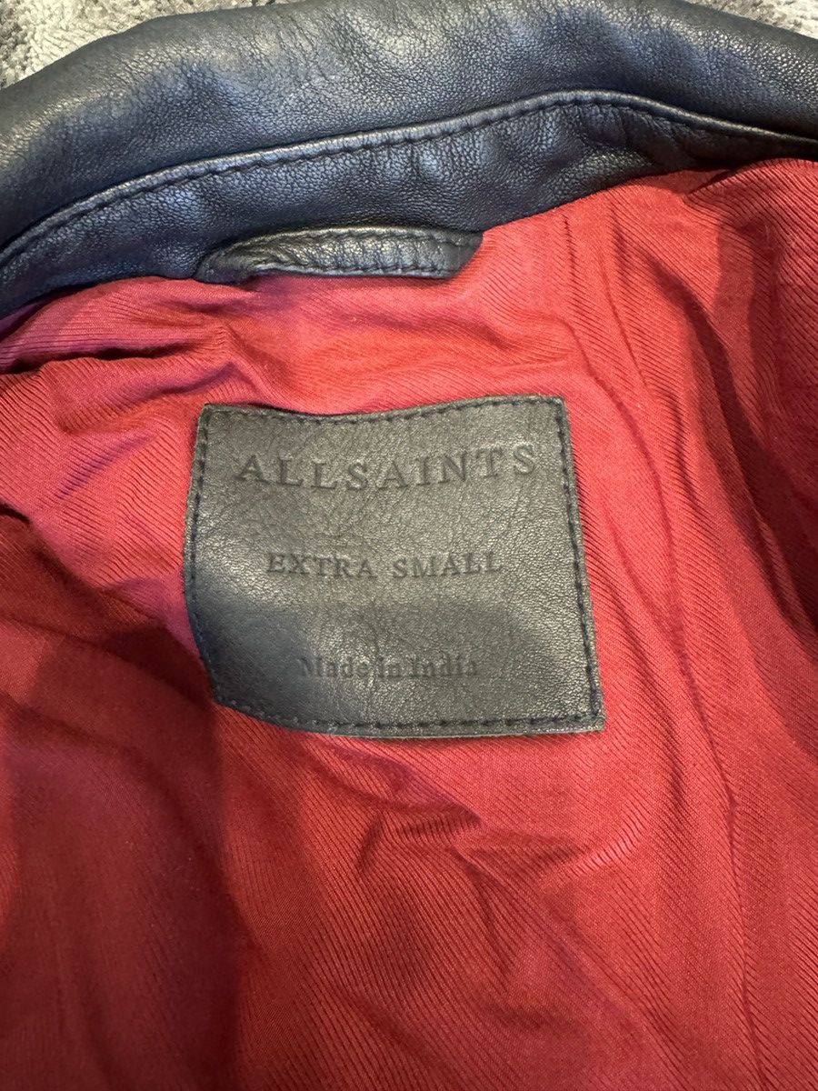 Allsaints Allsaints Torrance leather jacket Size US XS / EU 42 / 0 - 2 Thumbnail