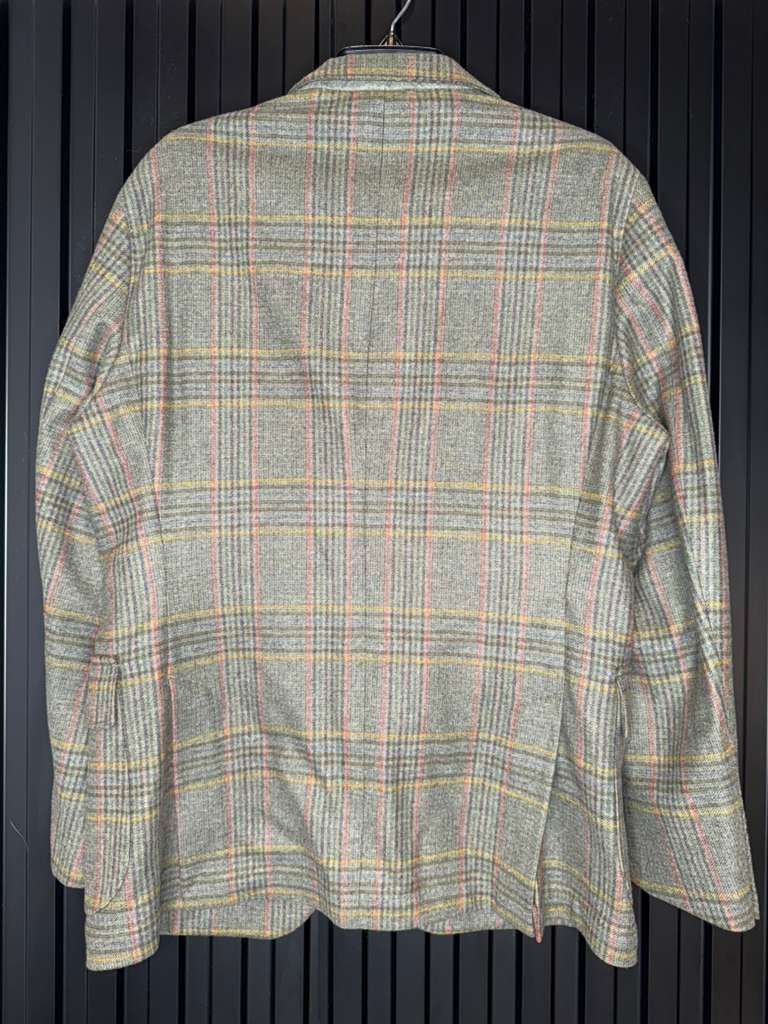 J.McLaughlin J.McLaughlin Italian Fabric Plaid Sport Coat Blazer Mens 40 Size 40R - 9 Thumbnail