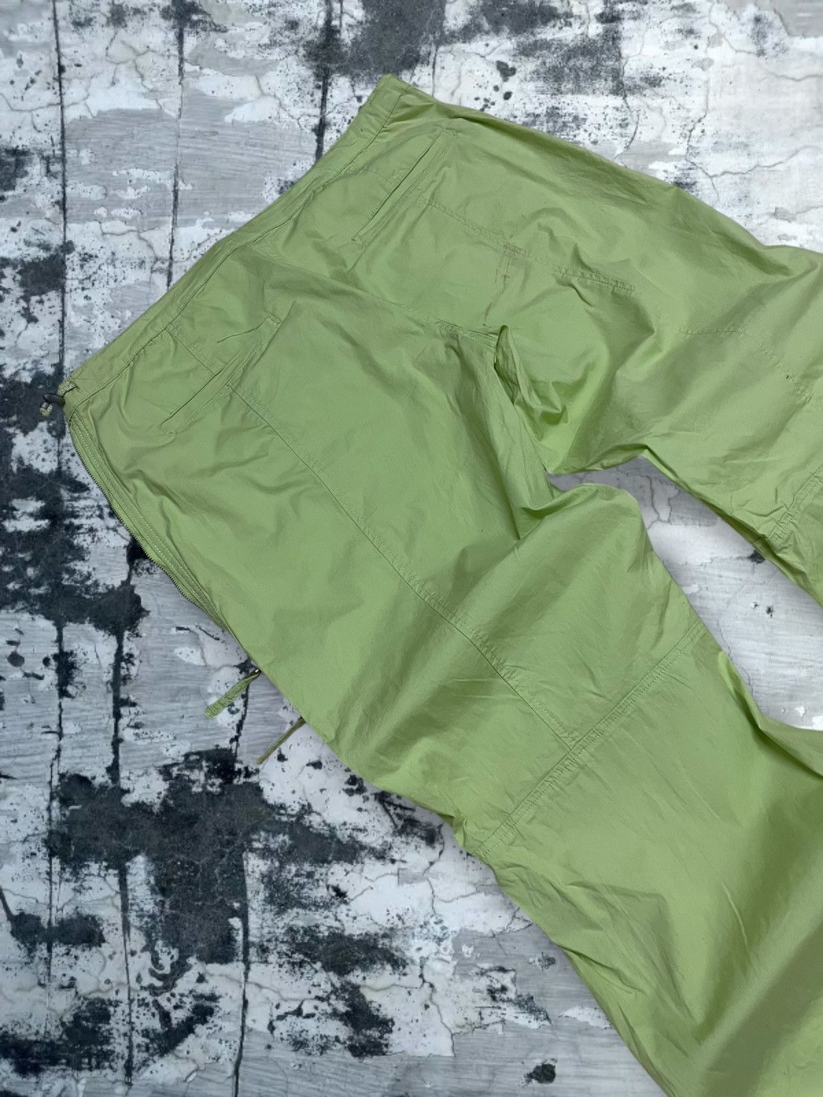 Marithe + Francois Girbaud Vintage Og 1990s Marithe Francois Girbaud Tactical Neon Pant Size US 33 - 16 Thumbnail