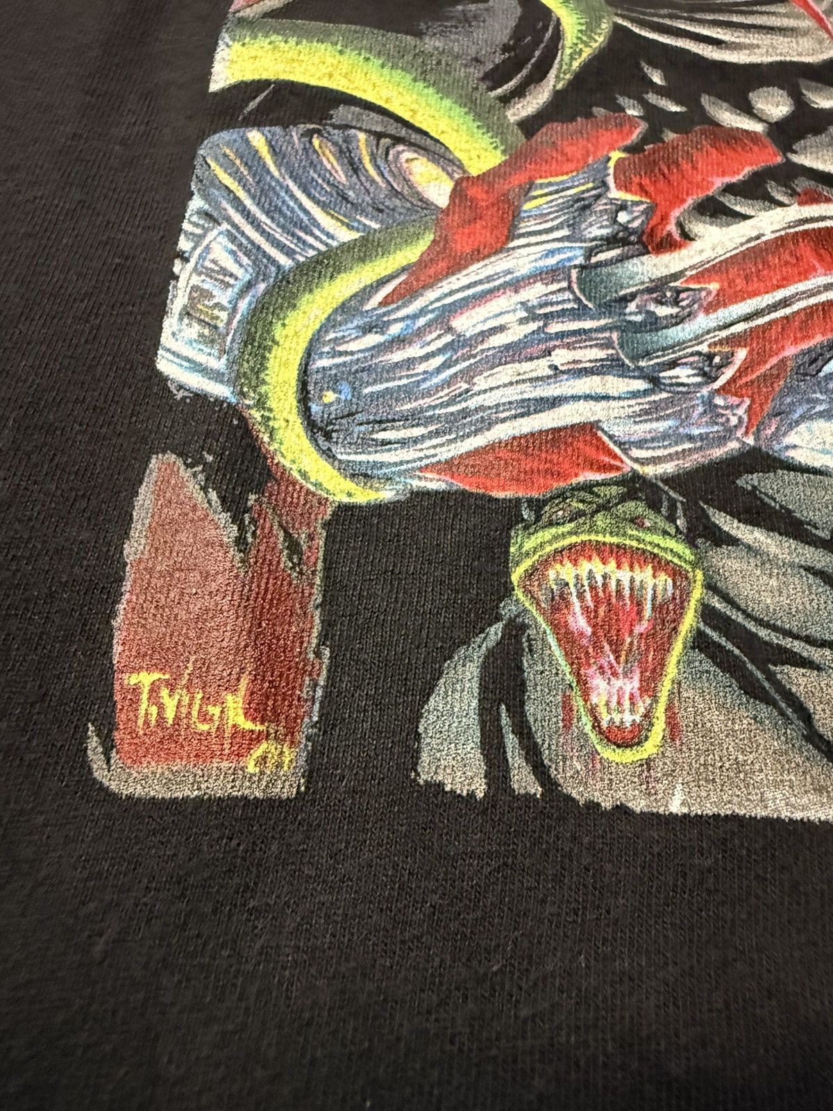Other 90’s Vintage Faust Devil Comic Tee Size US XL / EU 56 / 4 - 5 Thumbnail