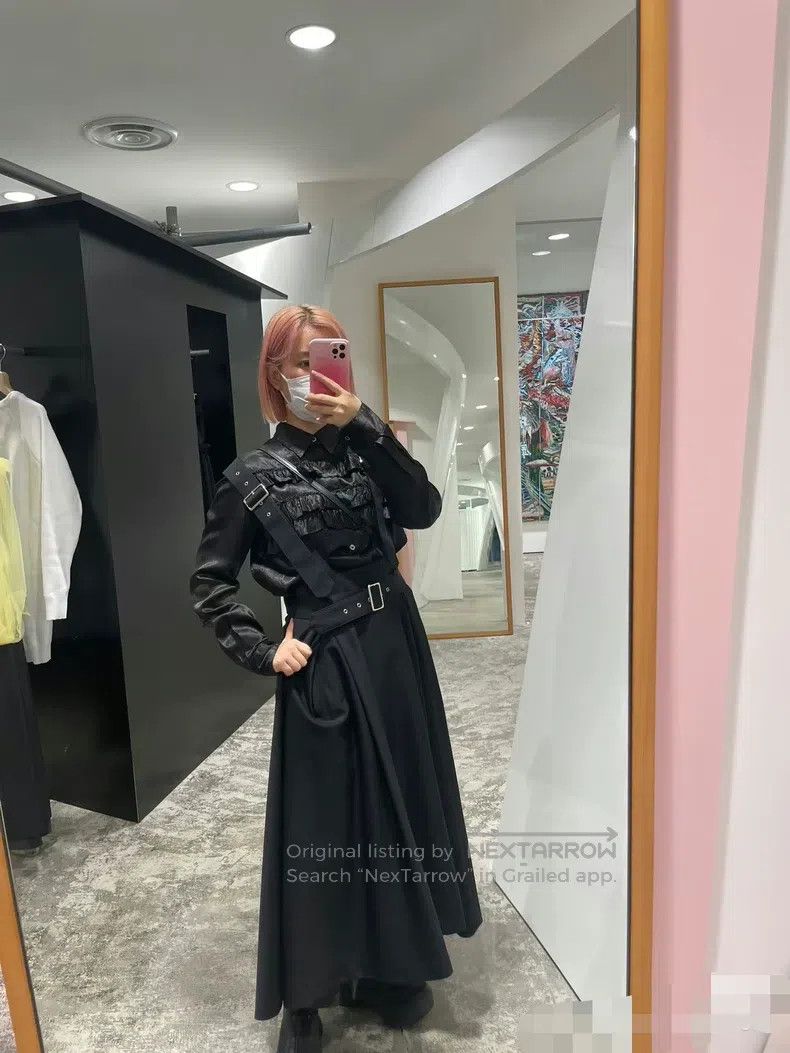 Comme des Garcons Comme Des Garcons size M Classic Overalls Dress with Half Size 23" - 2 Thumbnail