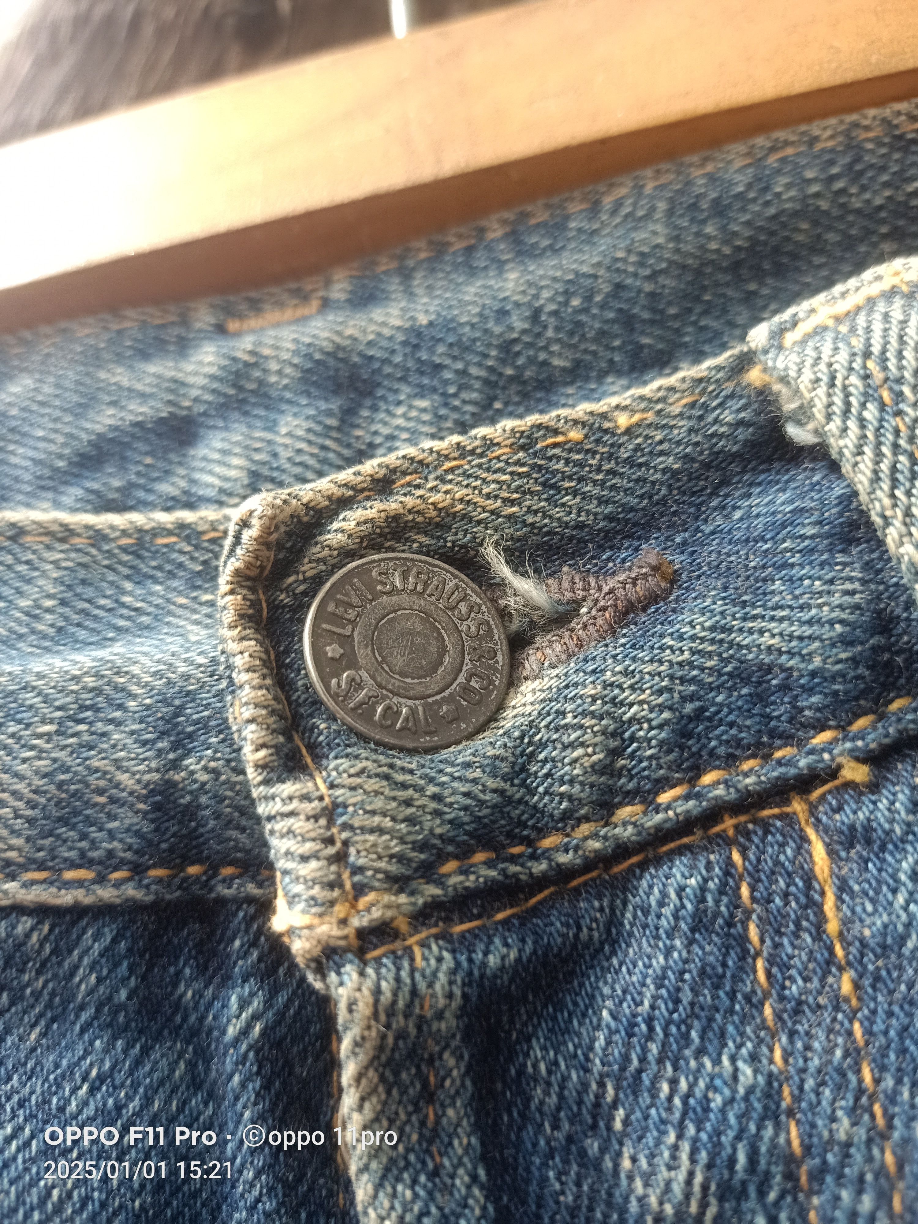 Levi's × Levi's Vintage Clothing Vintage Levi's Big E 47501 Denim Selvedge Size US 31 - 8 Thumbnail