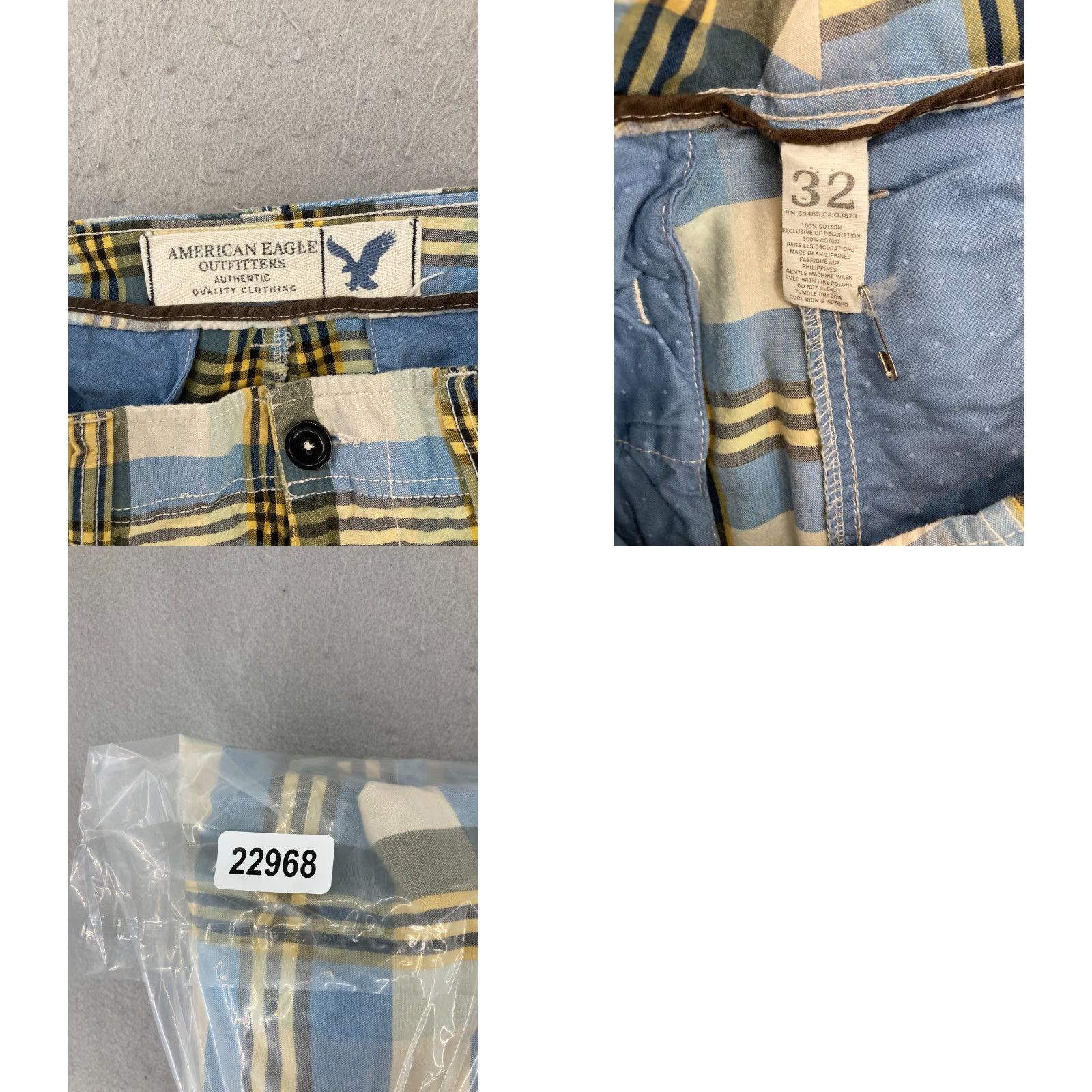 American Eagle Outfitters American Eagle Shorts 32 Mens Plaid Preppy Y2K Size US 32 / EU 48 - 8 Thumbnail