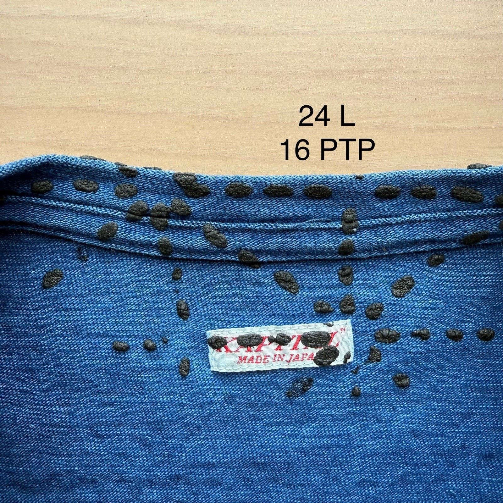 Kapital Kapital Shirt Size 0 Blue Dark Indigo Japan Streetwear Size US XS / EU 42 / 0 - 6 Thumbnail