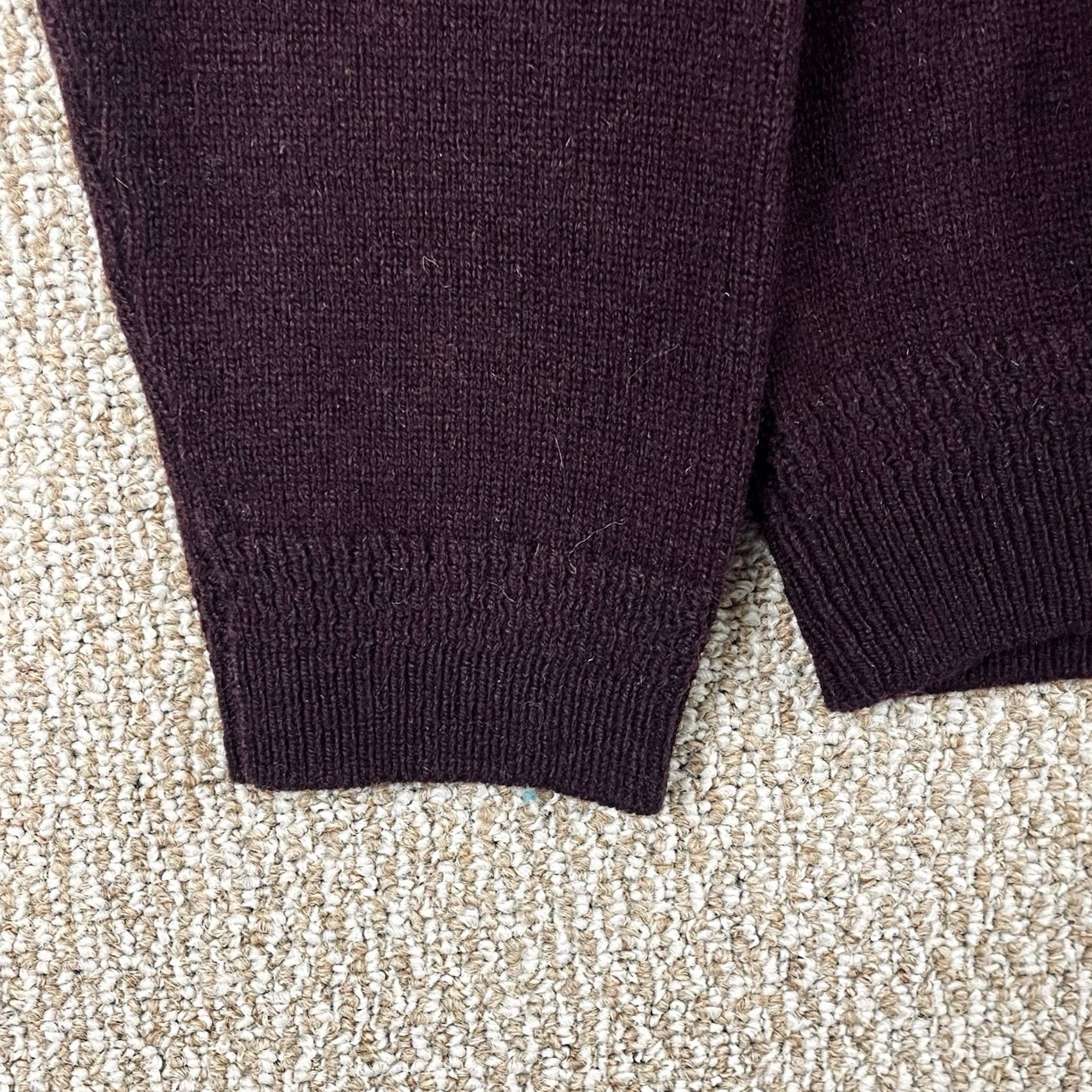 Pendleton Pendleton Sweater Mens 2XL Maroon Washable Shetland Wool Crew Neck Long Sleeve T478 Size US XXL / EU 58 / 5 - 3 Thumbnail
