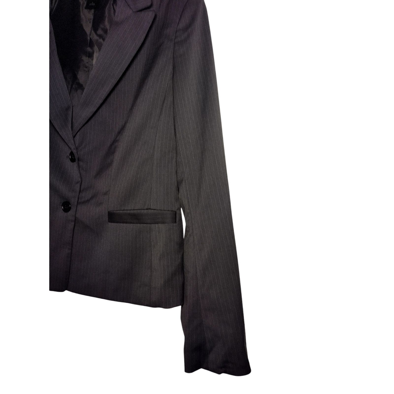 Ann Taylor Ann Taylor Womens Long Sleeves Blazer Jacket Gray Size 6 Size M / US 6-8 / IT 42-44 - 9 Thumbnail