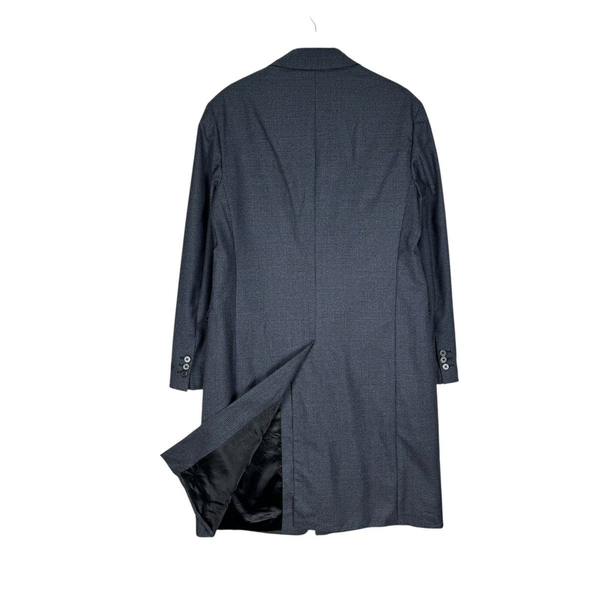 Prada 🔥PRADA HERRINGBONE WOOL LONG COAT JACKET Size US M / EU 48-50 / 2 - 6 Thumbnail