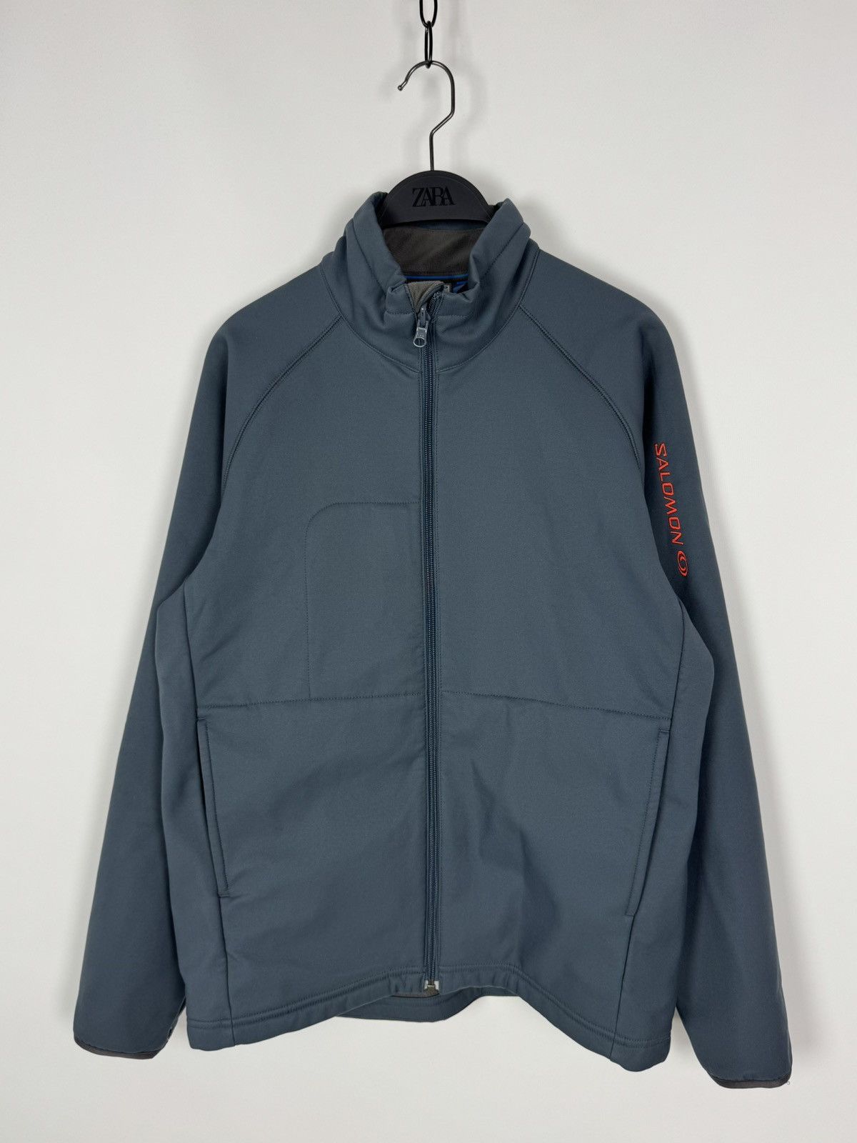 Salomon Salomon Soft Shell Lined Big Logo Jacket Size US S / EU 44-46 / 1 - 4 Thumbnail