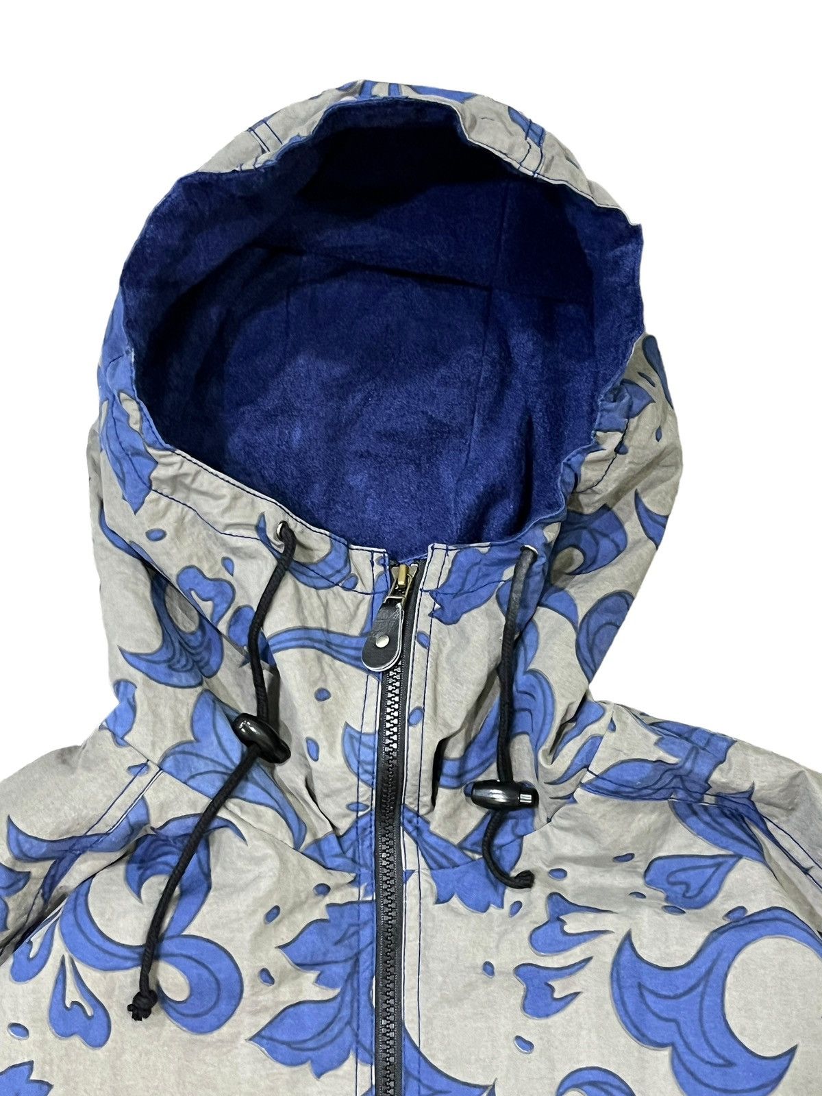Beauty Beast × Japanese Brand × Vintage Vintage Floral Paisley Print Anorak Ski Jacket Size US XL / EU 56 / 4 - 3 Thumbnail