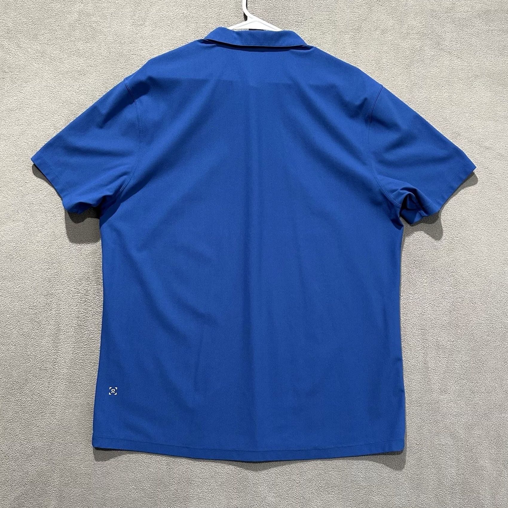 Lululemon Lululemon Propel Polo Shirt Mens XL Royal Blue Short Sleeve Performance Casual Polo Size US XXL / EU 58 / 5 - 2 Thumbnail