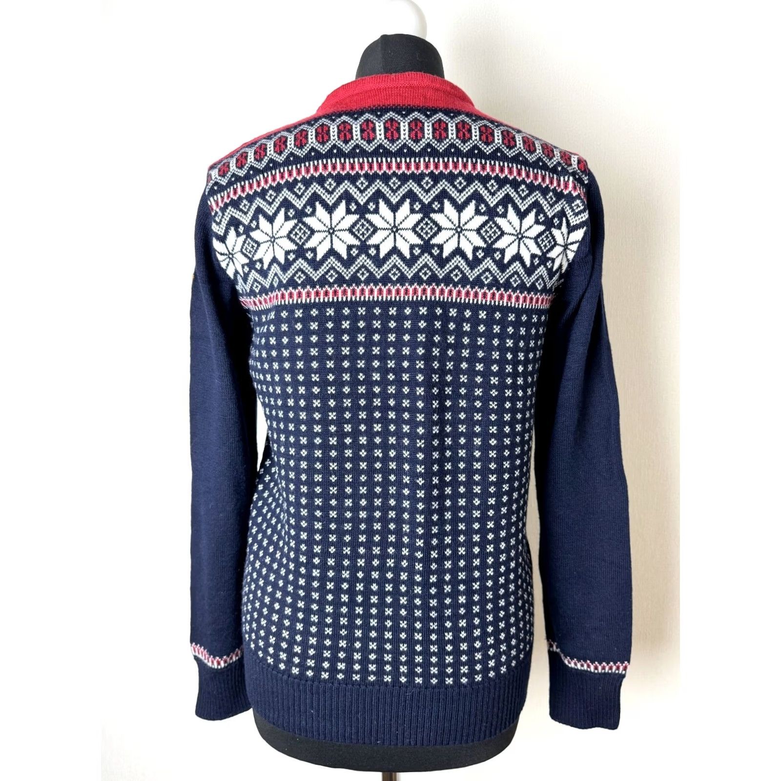 Dale Of Norway Dale of Norway Jumper Womens Pullover Size M 100% Merino Wool Multicoloured Round Neck Knit Shirt Womens Size M / US 6-8 / IT 42-44 - 7 Thumbnail