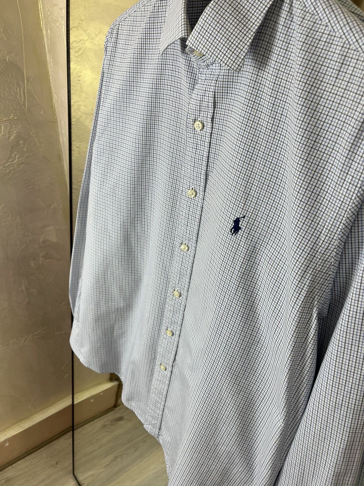 Polo Ralph Lauren Polo Ralph Lauren Regent Custom Fit Micro-Check Poplin Shirt Size US L / EU 52-54 / 3 - 8 Thumbnail